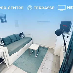 Appartement Style Avec Wifi, Terrasse, Proche Gares, Lille